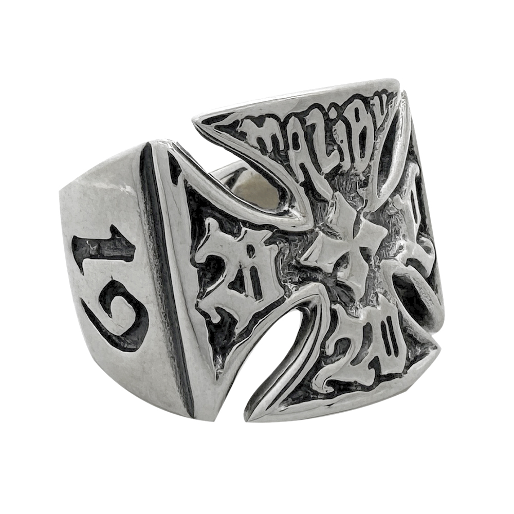 アクセサリー Bill Wall Leather Iron Cross Signet Ring BILL WALL LEATHER（ビルウォールレザー） アイアンクロスシグネット